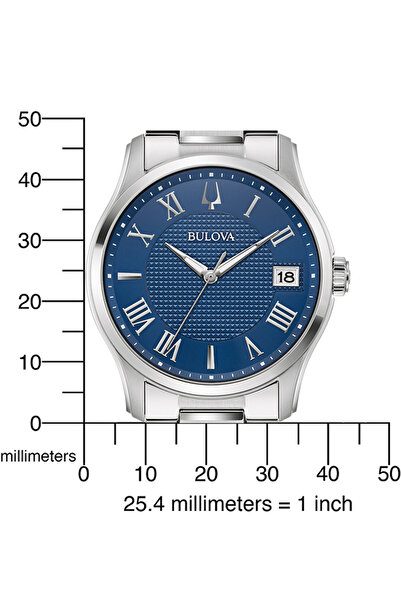 Bulova Ανδρικό ρολόι Bulova 96B386, Quartz, 41mm, 3ATM