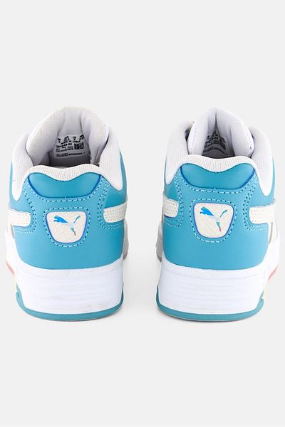Puma Kids Boy Slipstream Lo Easter Lace Up Shoes, White