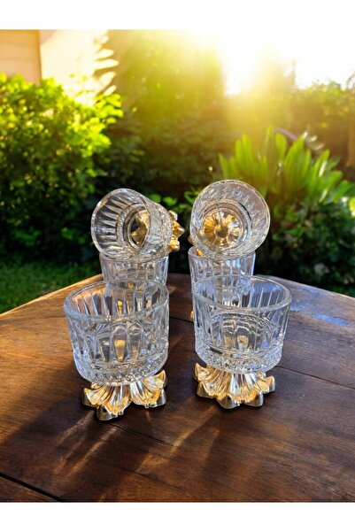 liveisthome Kahve Yanı 6'lı Ayaklı Draje Şeker Lokumluk