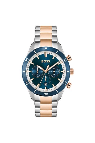 BOSS Mens Watch 1513937, Quartz, 45mm, 5atm