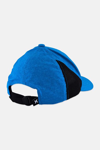 Hurley Men Adjustable Brand Logo Cap, Blue