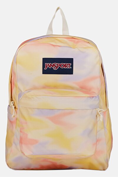 Jansport Women Brand Logo Backpack 43 H x 40 L x 13 W cm, Yellow Combo