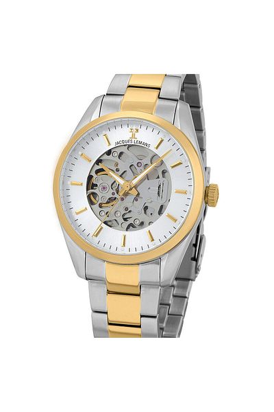 Jacques Lemans Ανδρικό Ρολόι 1-2087i, Αυτόματο, 40mm, 5atm