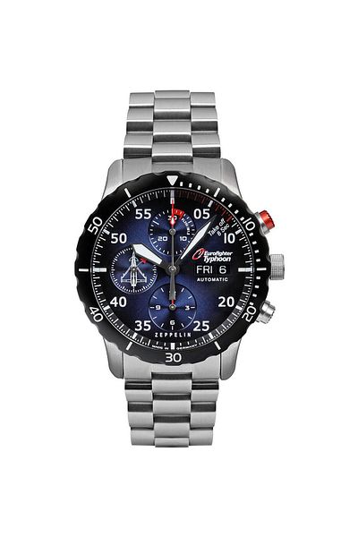 Zeppelin Mens Watch 7218m-3, Automatic, 43mm, 20atm
