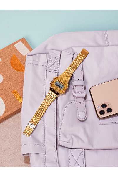 Casio Ανδρικό ρολόι Casio A168WG-9EF, Quartz, 35mm, 3ATM