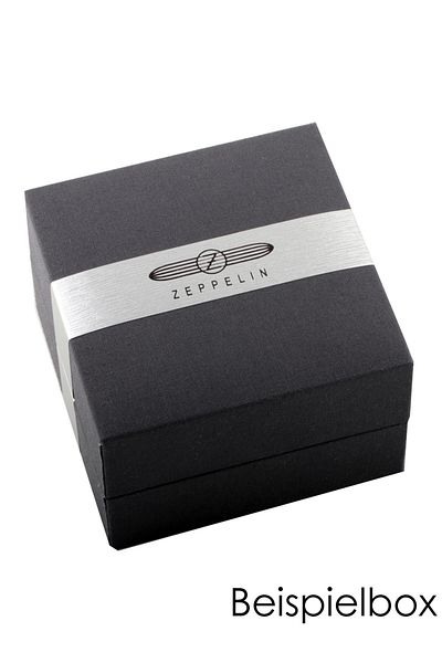 Zeppelin Mens Watch 7674-3, Quartz, 43mm, 5atm