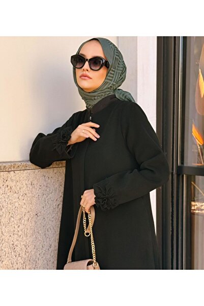 Ferraceci Gül Kaşe Manto