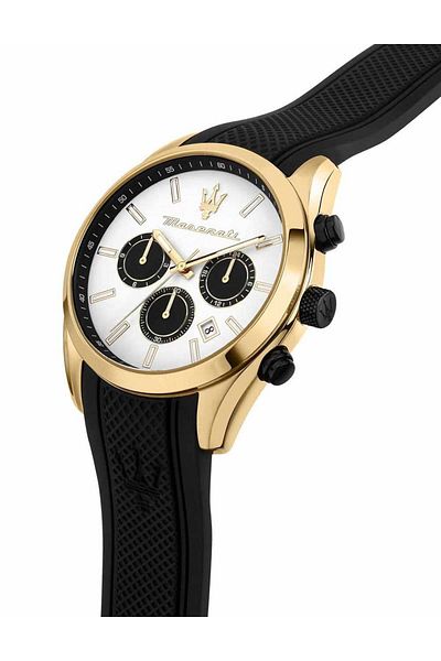 Maserati Mens Watch R8851151001, Quartz, 43mm, 5atm
