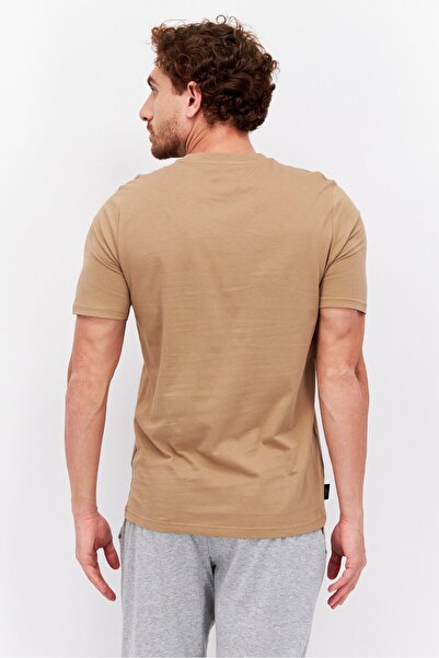 Puma Men Sportswear Fit Short Sleeves Outdoor T-shirt, Tan