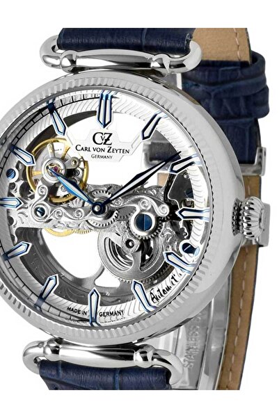 Carl Von Zeyten Ceas barbatesc Carl Von Zeyten CVZ0031WH, automat, 42 mm, 5ATM