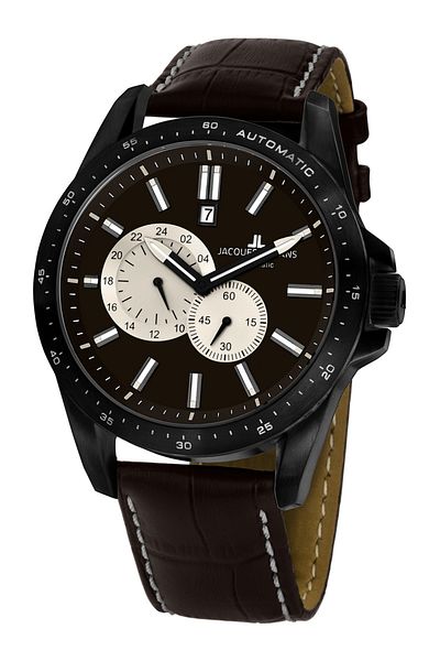 Jacques Lemans Mens Watch 1-1775e, Automatic, 50mm, 10atm
