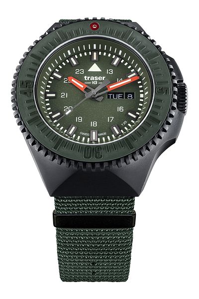 Traser H3 Ανδρικό Ρολόι Traser 109858, Quartz, 46mm, 20ATM