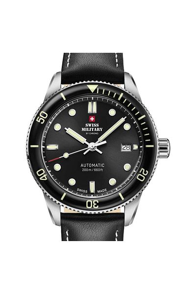 Swiss Military Mens Watch Sma34106.05, Automatic, 42mm, 20atm