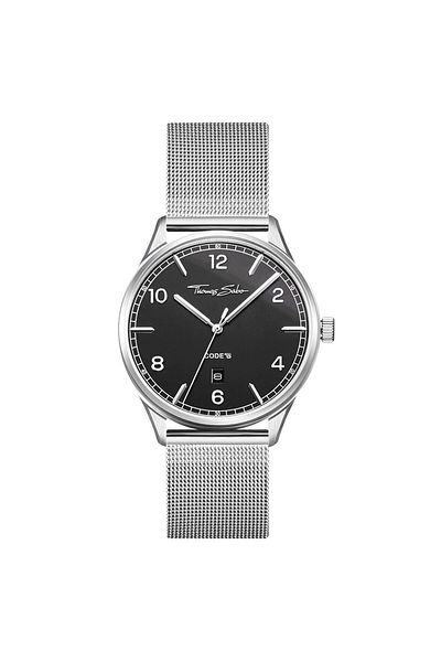 Thomas Sabo Mens Watch Wa0339-201-203, Quartz, 40mm, 3atm