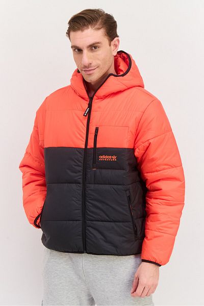 adidas Men Sportswear Fit Outdoor Jacket, Red