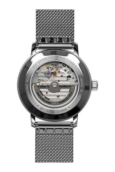 Zeppelin Mens Watch 8066m-3n, Automatic, 40mm, 5atm