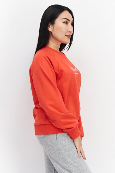 New Balance Women Sportswear Fit Outdoor Sweatshirt, Red