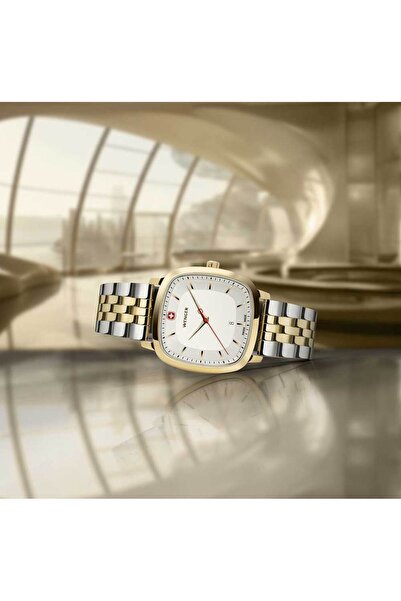 Wenger Ανδρικό ρολόι Wenger 01.1921.104, Quartz, 37mm, 5ATM