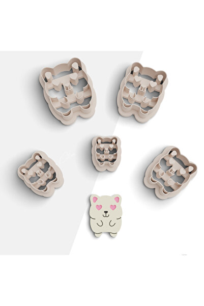 flament aşk Hamster Shaped Polymer Clay Mold, Ceramic Molds, Jewelry Mold, Co...