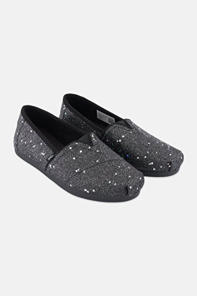 Toms حذاء نسائي سهل الارتداء، أسود