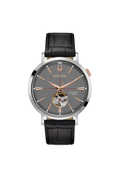 Bulova Ανδρικό ρολόι Bulova 98A187, Αυτόματο, 42mm, 3ATM