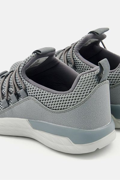 RBX Men Sampson Lace Up Casual Shoes, Grey