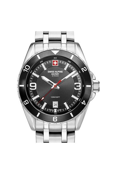 Swiss Alpine Military Mens Watch Swiss Military 7034.1137, Quartz, 42mm, 10ATM