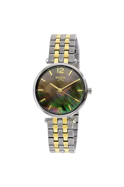 Boccia Γυναικείο ρολόι Boccia 3339-02, Quartz, 30mm, 5ATM