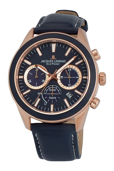 Jacques Lemans Ανδρικό Ρολόι 1-2115e, Quartz, 44mm, 10atm
