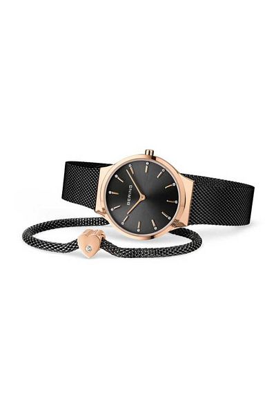 Bering Ceas de damă 12131-169-gwp, cuarț, 31mm, 3atm