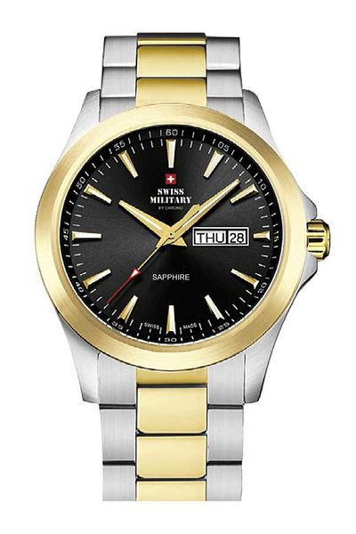 Swiss Military Mens Watch Smp36040.27, Quartz, 42mm, 5atm