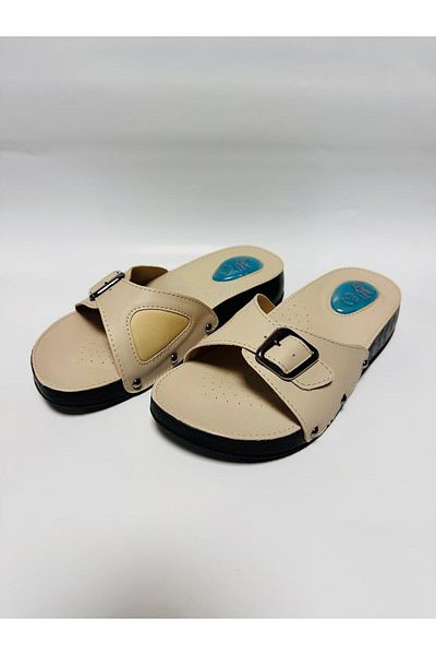 STYLE COMFORT Γυναικείες Παντόφλες Μπεζ - Sc-1