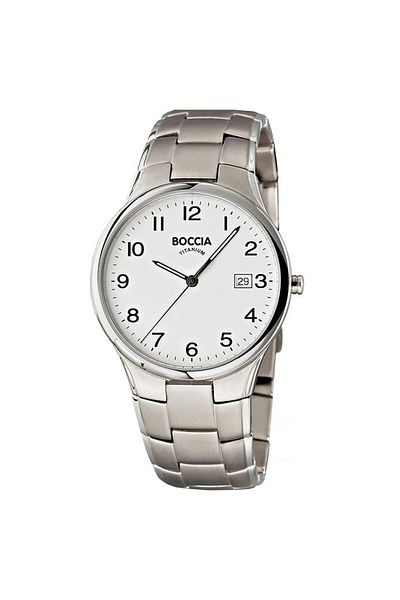Boccia Mens Watch 3512-08, Quartz, 36mm, 5atm