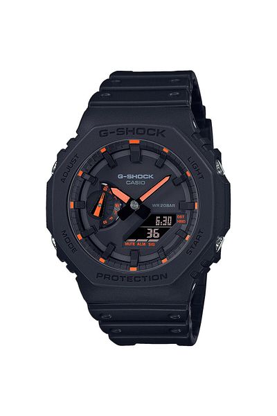 Casio Ανδρικό ρολόι Casio GA-2100-1A4ER, Quartz, 45mm, 20ATM