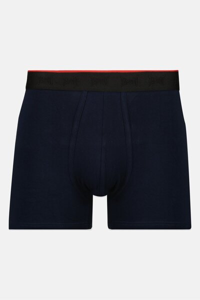 Tapout Men 3 Piece Solid Boxer Briefs, Navy