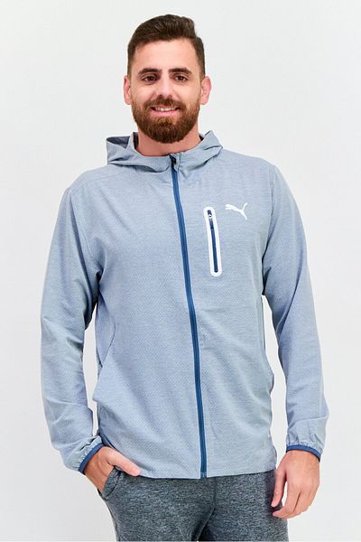 Puma Men Sportswear Fit Long Sleeves Training Jacket, Grey