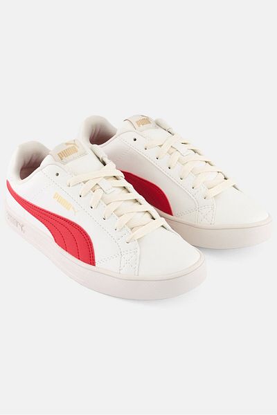 Puma Kids Boy Lace Up Running Shoes, White