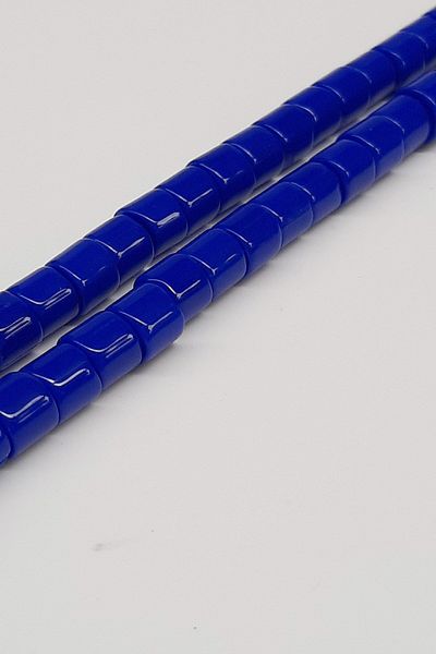 Hayalperest boncuk Saks Blue Cylinder γυαλιστερές χάντρες