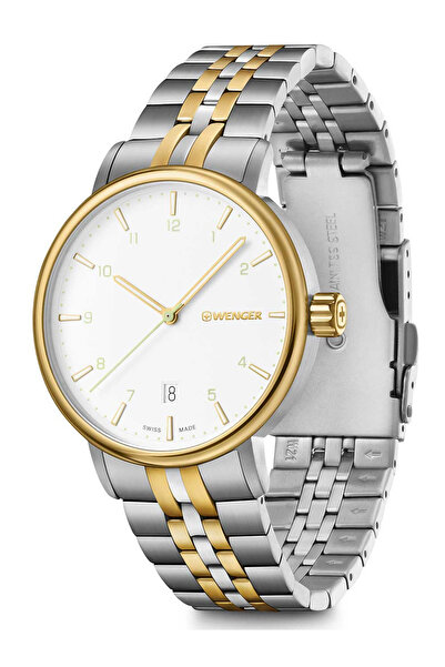 Wenger Ανδρικό Ρολόι 01.1731.122, Quartz, 40mm, 10atm