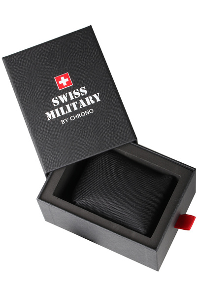 Swiss Military SM34098.03 Vintage Chronograph Mens Watch 43mm 10ATM