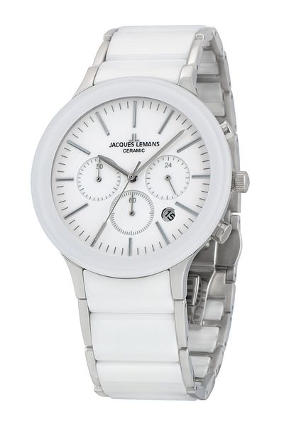 Jacques Lemans Mens Watch Jacques Lemans 1-1854B, Quartz, 42mm, 5ATM