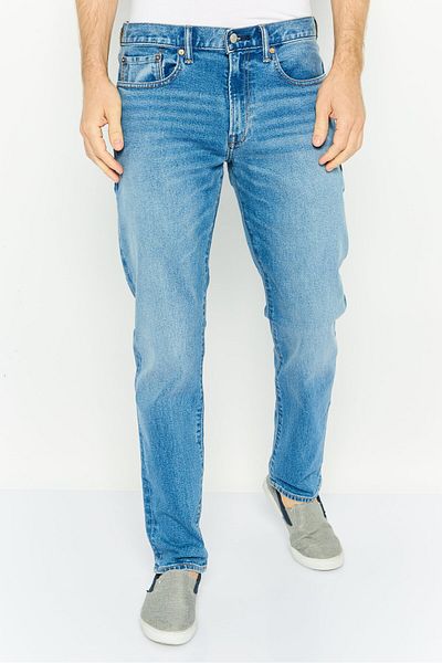GAP Men Slim Fit Wash Stretchable Denim, Blue