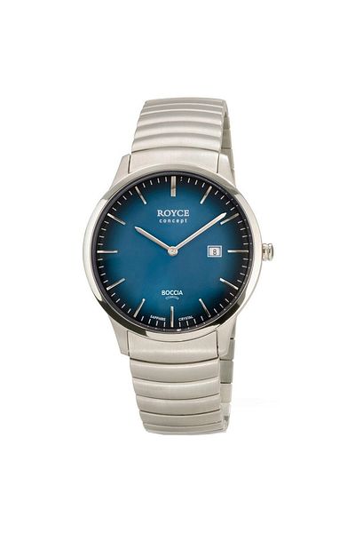 Boccia Mens Watch 3645-03, Quartz, 40mm, 3atm