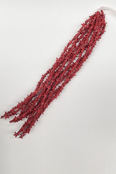Hayalperest boncuk Coral Red Star Stone Beads