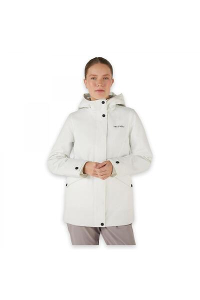 SKECHERS S242041 W Outerwear Padded Jacket Beyaz Kadın Mont