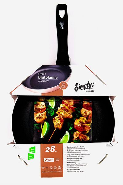 Berndes Plain Fry Pan, Black
