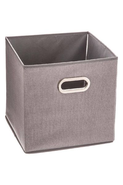 Five Simply Smart Polypropylene and Metal Foldable Storage Box 31 x 31cm