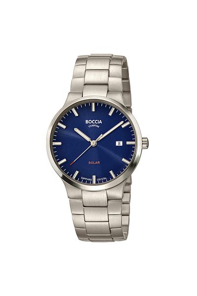 Boccia Mens Watch 3652-02, Quartz, 39mm, 5atm