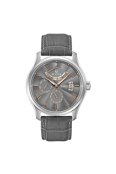 Bulova Ανδρικό ρολόι Bulova 96C143, Automatic, 43mm, 3ATM