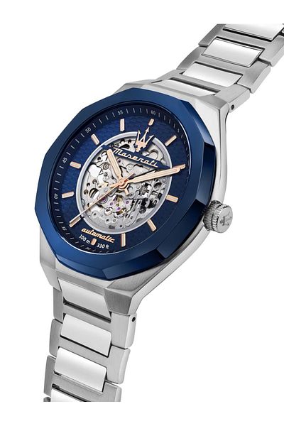Maserati Ανδρικό ρολόι Maserati R8823142004, Automatic, 45mm, 10ATM